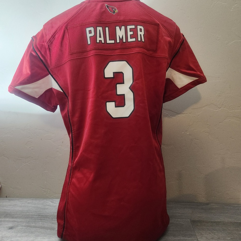 Nike Arizona Cardinals Red Carson Palmer 3 NFL Jersey‎ Size XL On Field Game Fan - Picture 3 of 16